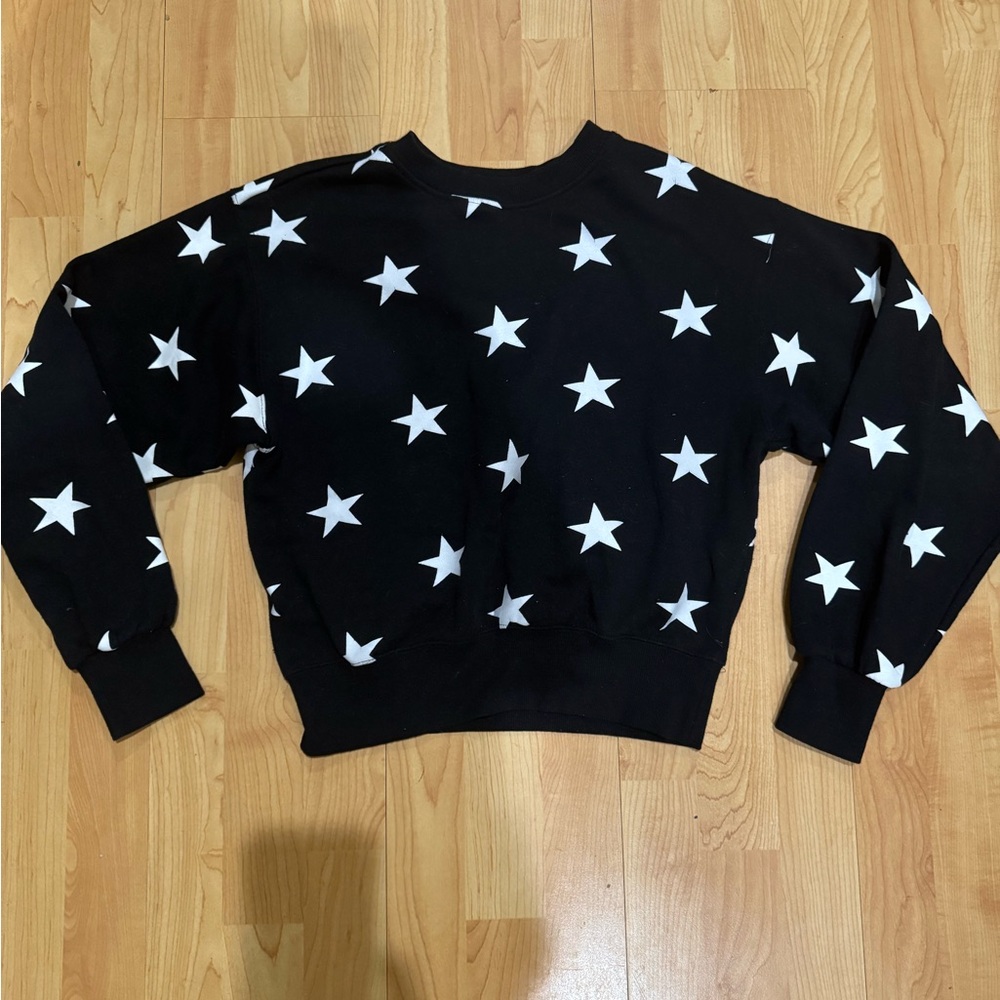 Women’s Reflex Black star crewneck sweatshirt